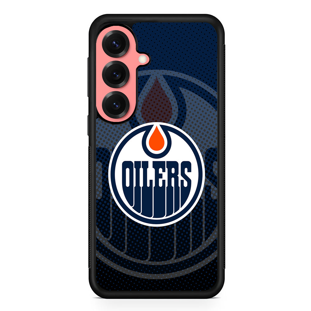 Edmonton Oilers Dot Samsung Galaxy S25 Case | Protective Case for Samsung Galaxy S25
