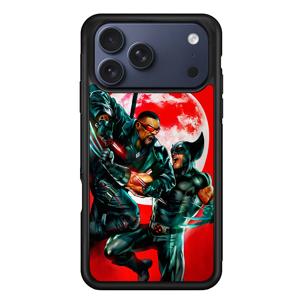 Blade Vampire VS Wolverine iPhone 17 Pro Max Case | Slim Protective Cover for iPhone 17 Pro Max
