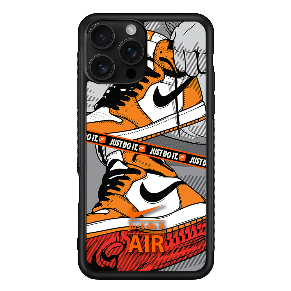 Nike Close Up The Sneaker iPhone 16 Pro Case - Stylish Protective Cover for iPhone 16 Pro