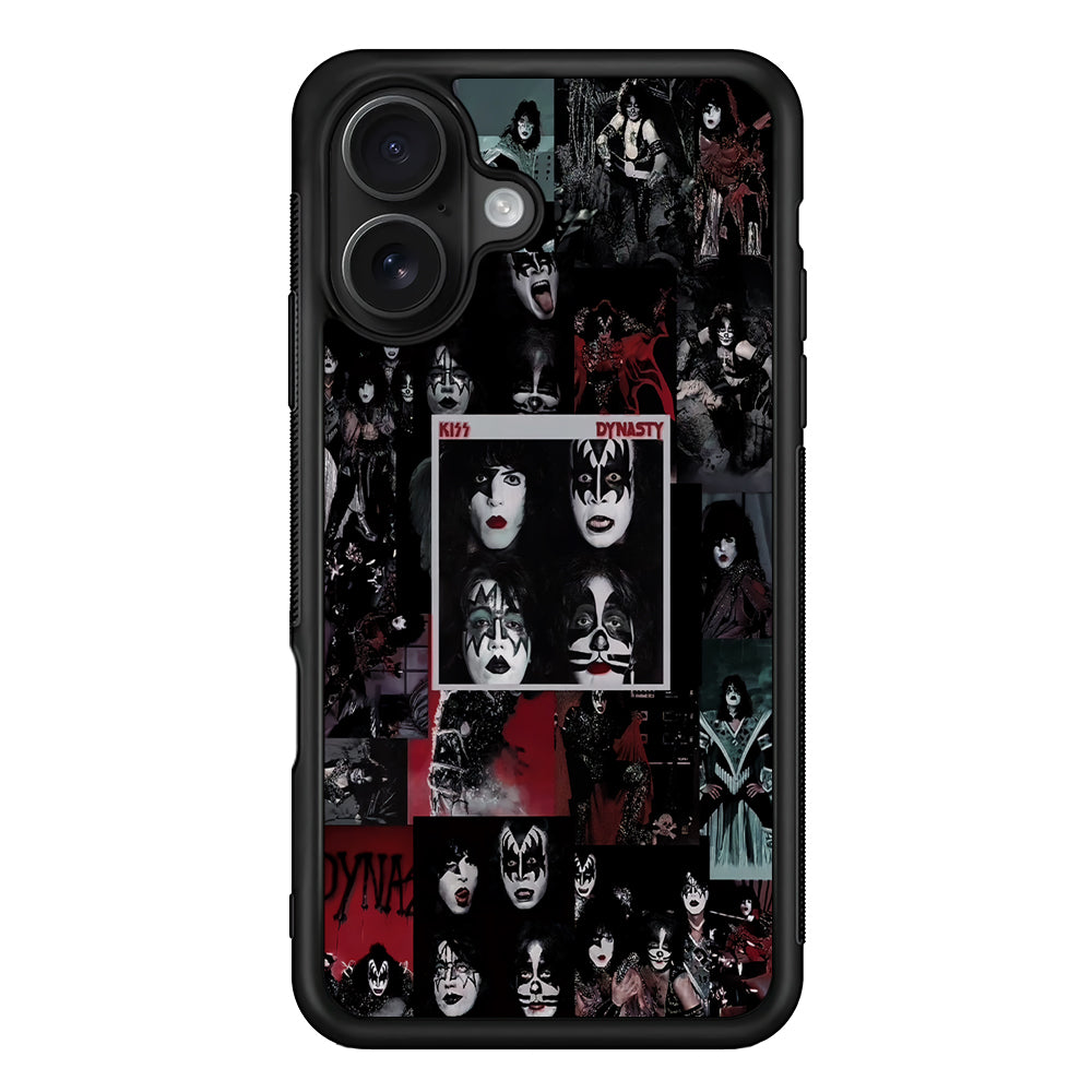 Rock Bands KISS Aesthetic iPhone 16 Case - Oxvistore
