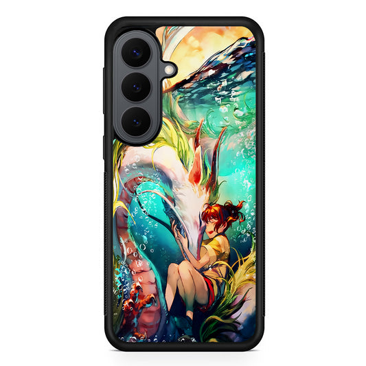 Spirited Away Studio Ghibli Samsung Galaxy S26 Plus Case | Slim Rubber Case for Samsung Galaxy S26 Plus