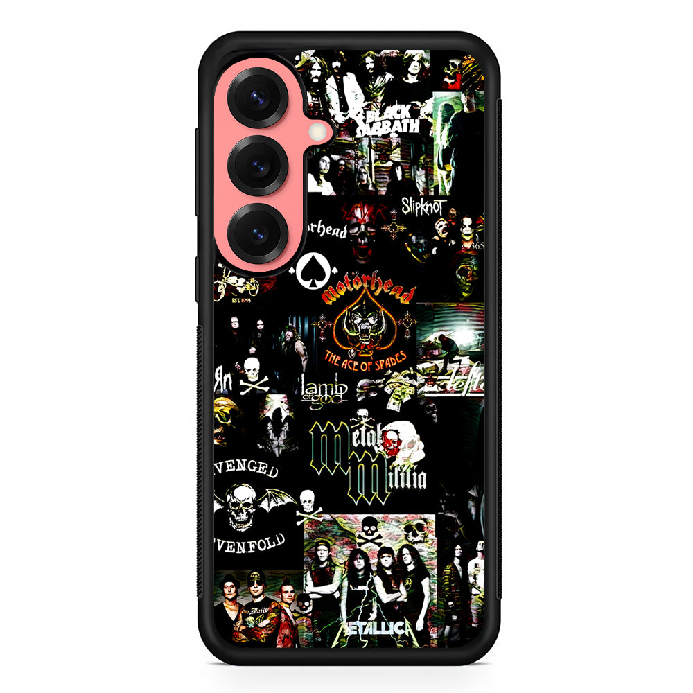 Heavy Metal Band Collection Samsung Galaxy S25 Case | Protective Case for Samsung Galaxy S25