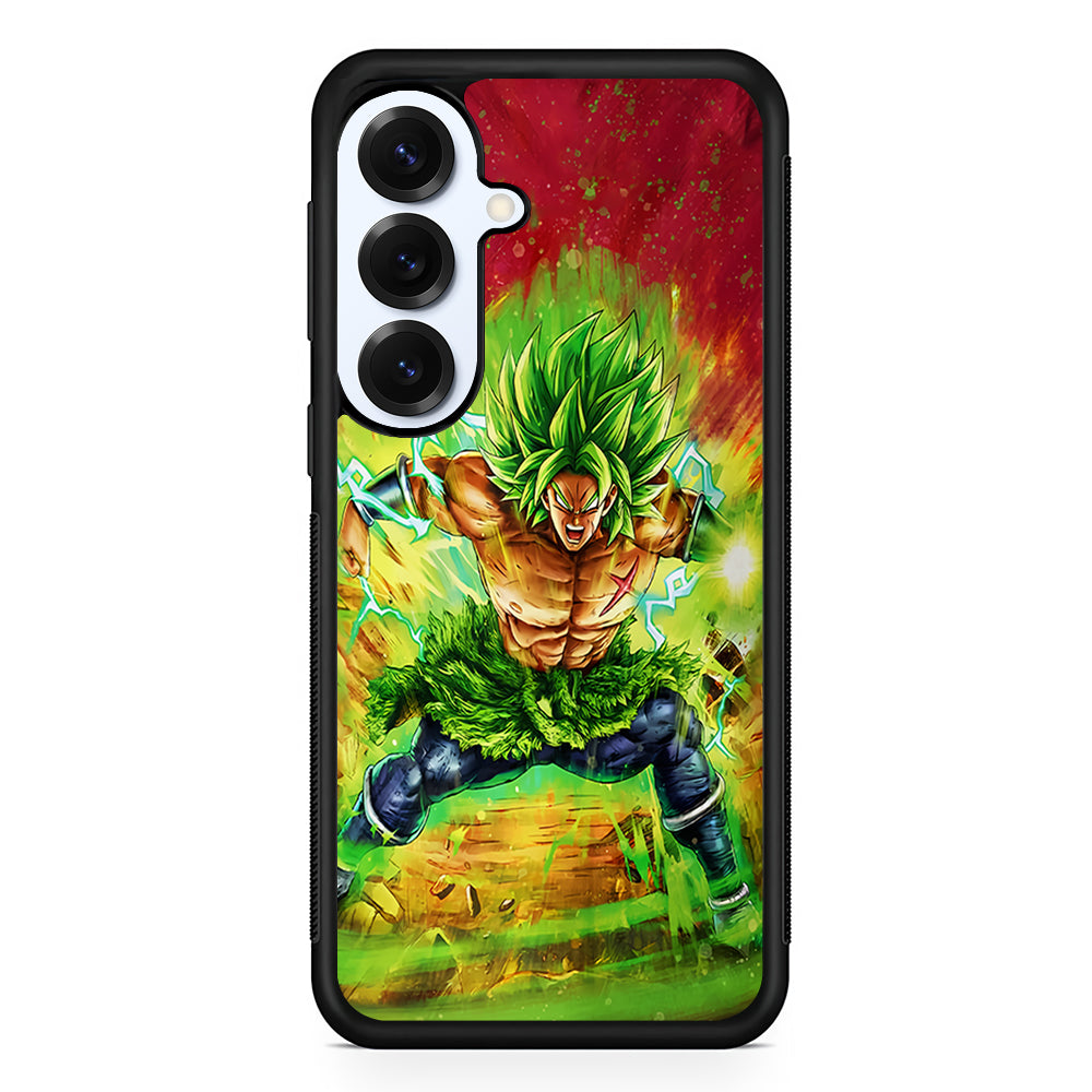 Broly Dragon Ball Super Samsung Galaxy S25 Plus Case | Slim Rubber Cover for Samsung Galaxy S25 Plus
