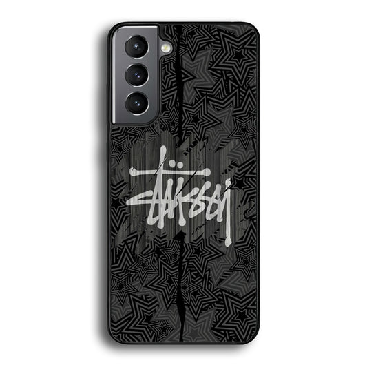 Stussy Star from The Night Samsung Galaxy S21 Case | Slim Rubber Case for Samsung Galaxy S21