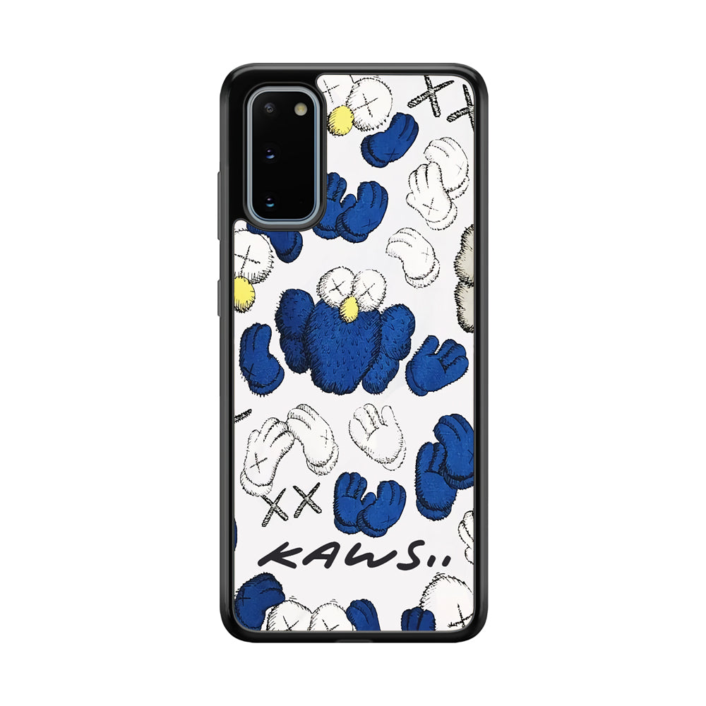 Kaws Hand Cheers Samsung Galaxy S20 Case | Slim Rubber Case for Samsung Galaxy S20