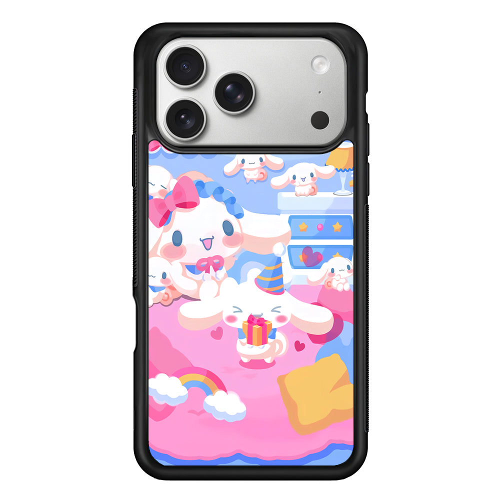 Cinnamoroll's Birthday iPhone 17 Pro Case | Slim Rubber Case for iPhone 17 Pro