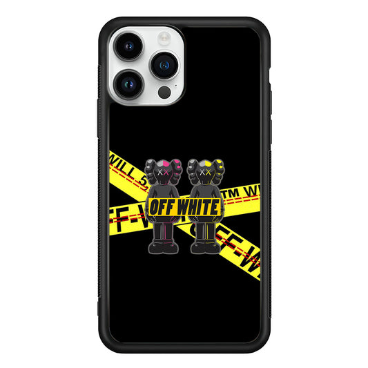 Kaws Twin Off White iPhone 13 Pro Case | Slim Rubber Case for iPhone 13 Pro