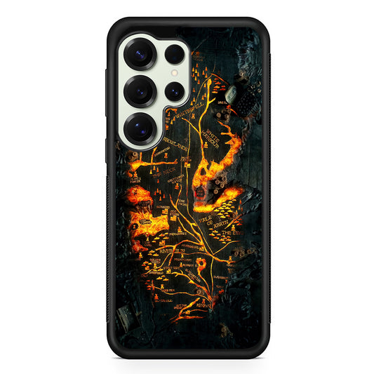 House of Dragon Fire Table Map Samsung Galaxy S25 Ultra Case | Durable Rubber Case for Samsung Galaxy S25 Ultra