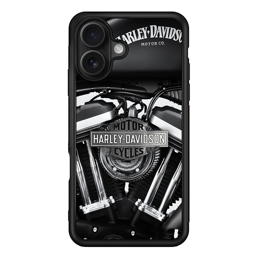 Harley Davidson Muscular Torsion iPhone 16 Case - Oxvistore