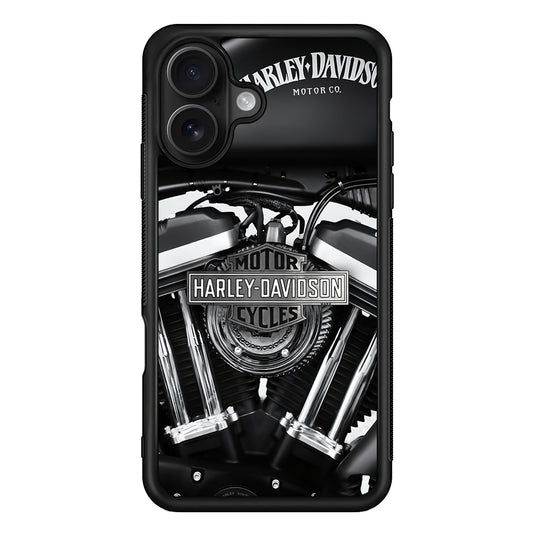 Harley Davidson Muscular Torsion iPhone 16 Case - Oxvistore