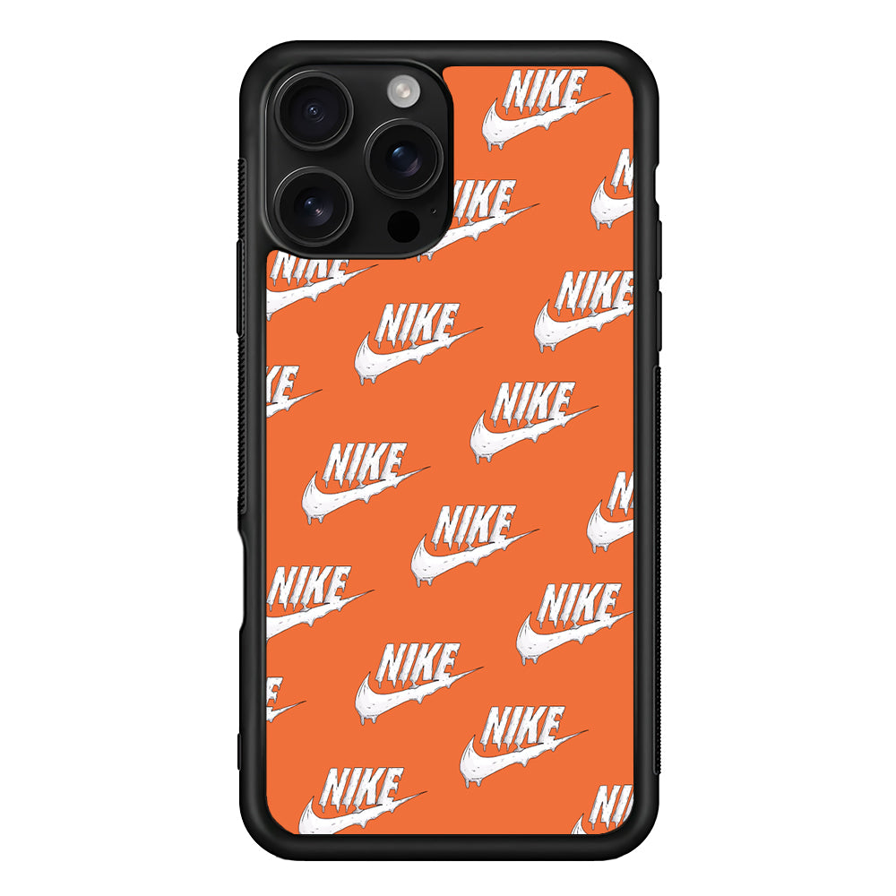 Nike Juice Creamy Orange iPhone 16 Pro Case - Stylish Protective Cover for iPhone 16 Pro
