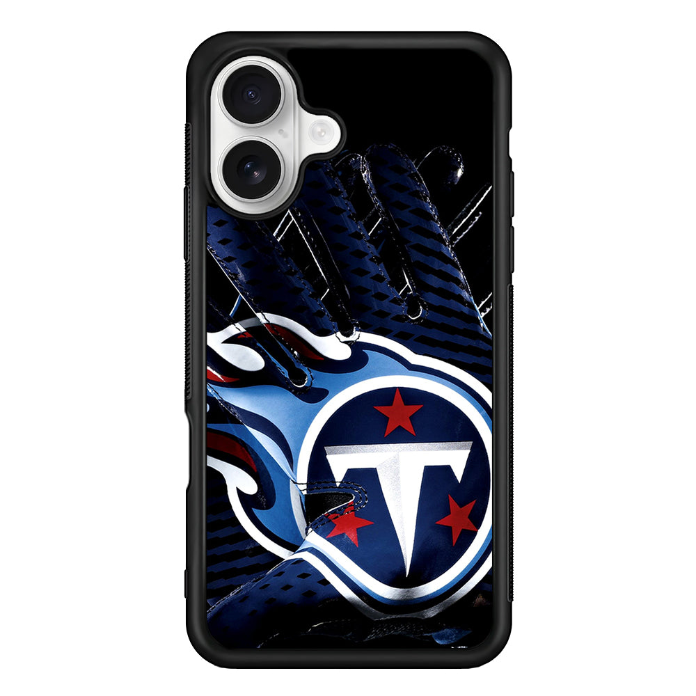 Tennessee Titans Gloves iPhone 16 Plus Case | Durable Protective Rubber Cover