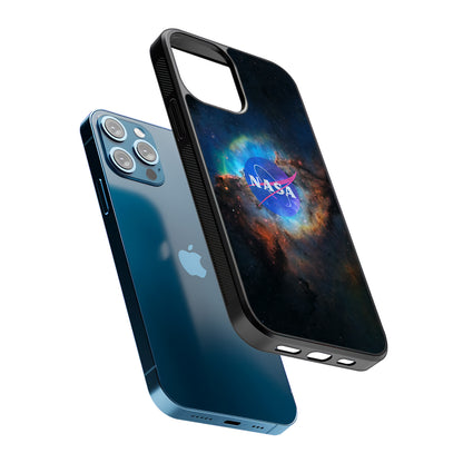 Nasa Light Splash 2D Rubber Phone Case | Slim Protective Phone Case