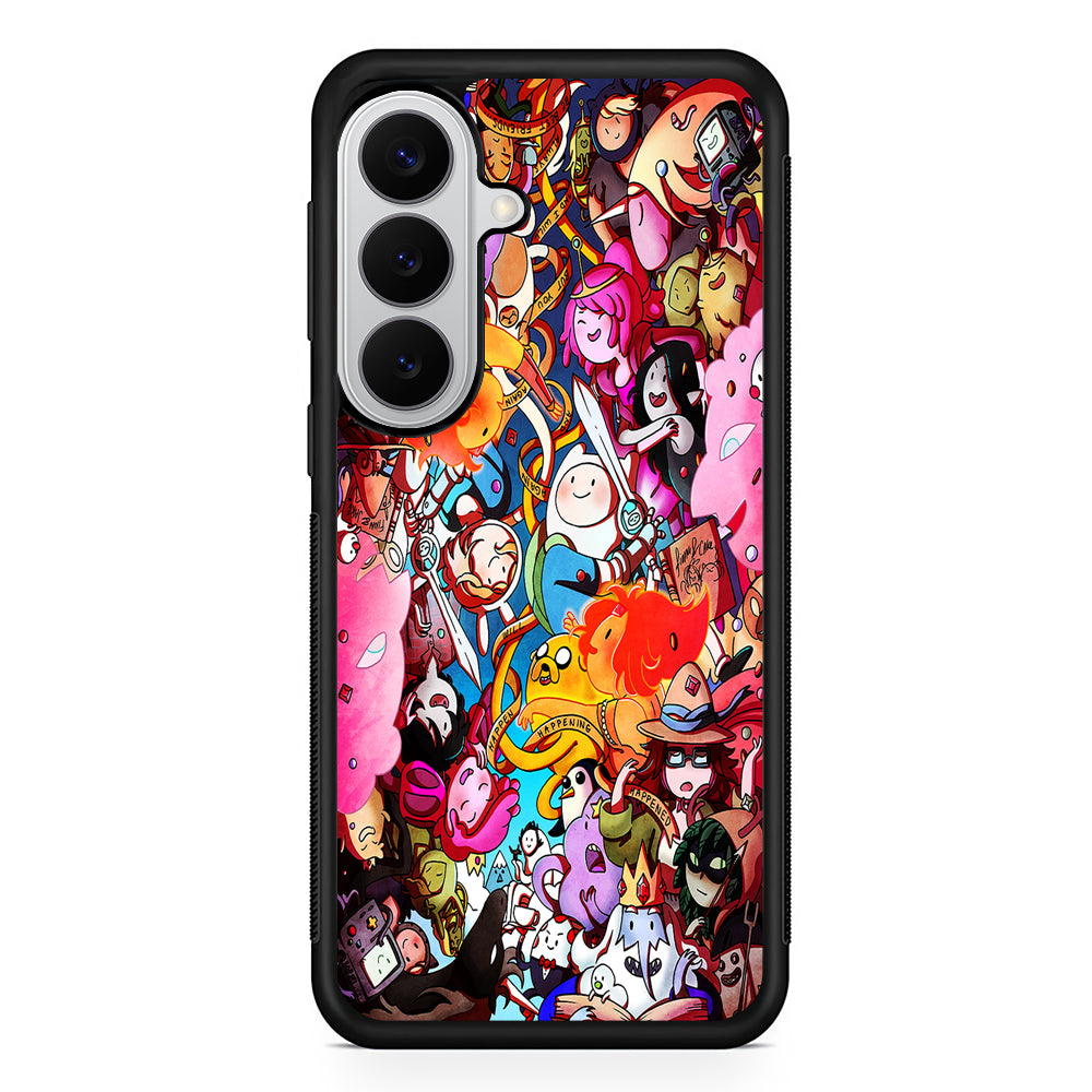 Regular Show and Adventure Time Samsung Galaxy S26 Case | Protective Rubber Cover