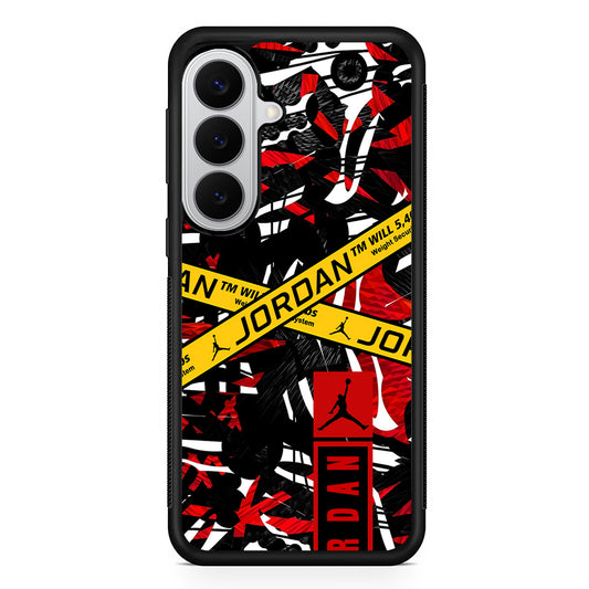 Air Jordan Abstract Camo Samsung Galaxy S26 Case | Slim Samsung Galaxy S26 Rubber Case