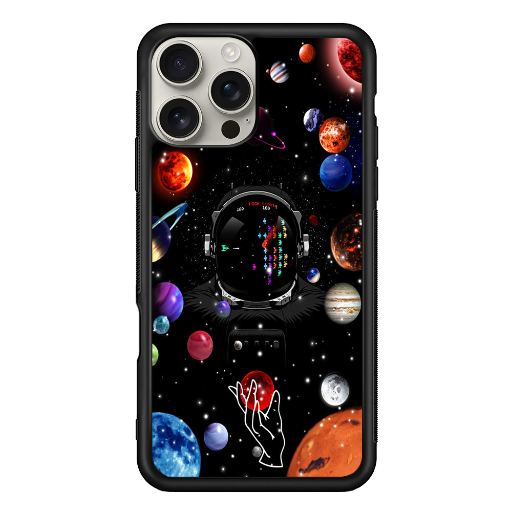 Astronaut Vintage Space Game iPhone 16 Pro Max Case | Stylish Protective Case for iPhone 16 Pro Max