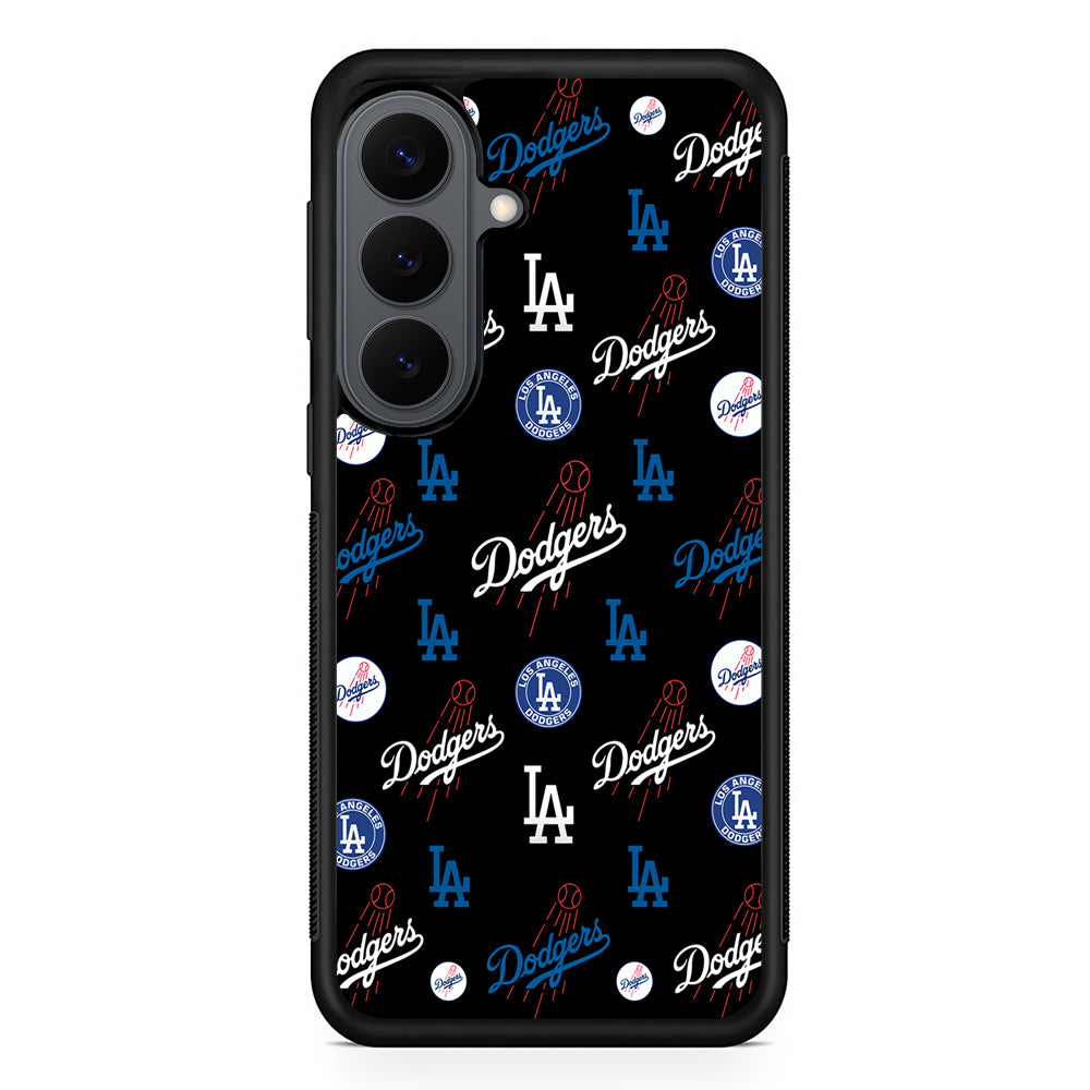Los Angeles Dodgers Logo Samsung Galaxy S26 Plus Case | Slim Rubber Case for Samsung Galaxy S26 Plus