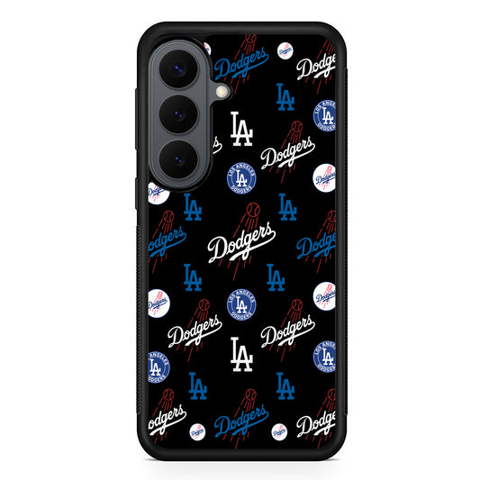 Los Angeles Dodgers Logo Samsung Galaxy S26 Plus Case | Slim Rubber Case for Samsung Galaxy S26 Plus