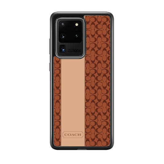 Coach Grand Line Samsung Galaxy S20 Ultra Case | Slim Rubber Case for Samsung Galaxy S20 Ultra