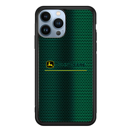 John Deere Luxury Hexagon iPhone 13 Pro Max Case | Slim Rubber Case for iPhone 13 Pro Max