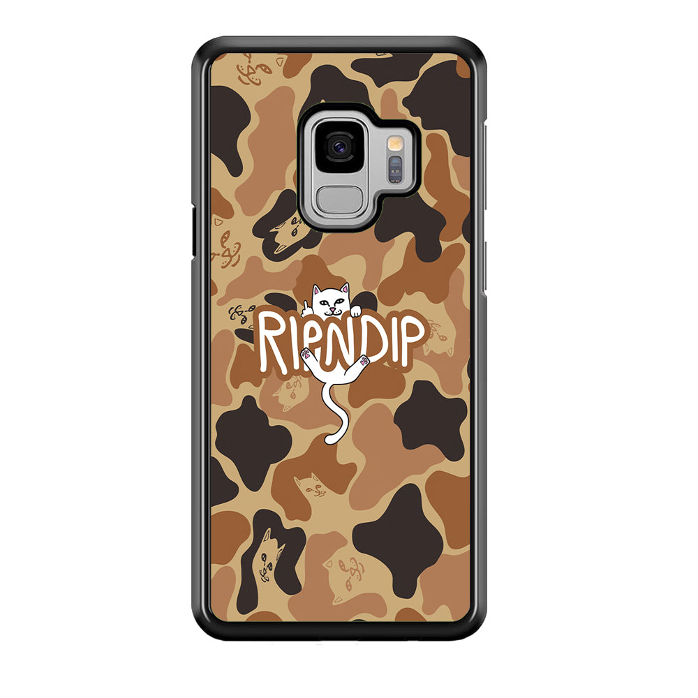 Rip N Dip Brown Camo Samsung Galaxy S9 Case | Slim Rubber Case for Samsung Galaxy S9