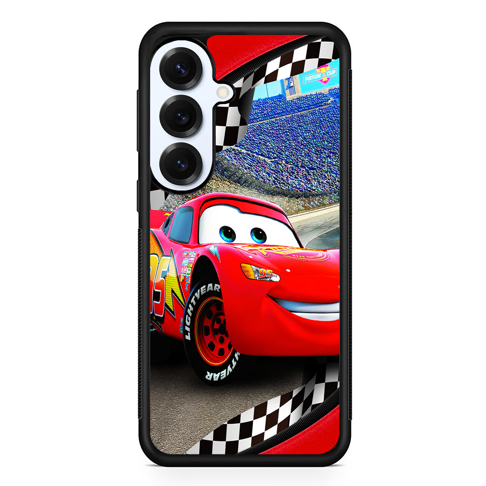 Lightning McQueen Pinata Samsung Galaxy S25 Plus Case | Slim Rubber Cover for Samsung Galaxy S25 Plus