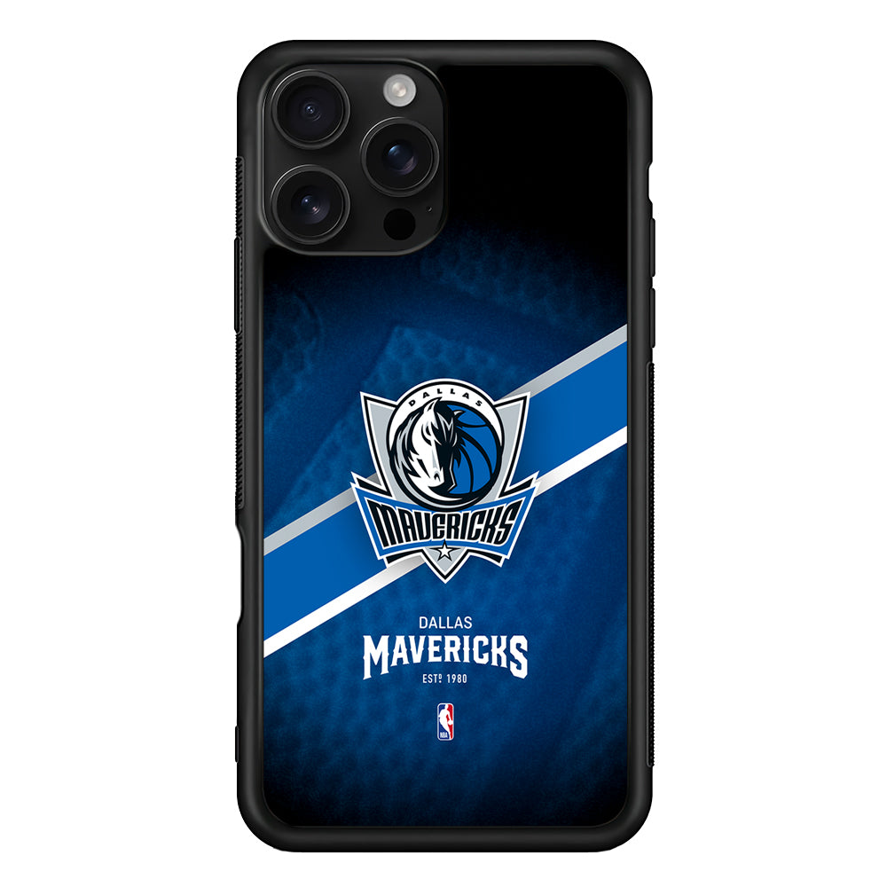 Dallas Mavericks Logo iPhone 16 Pro Case | Durable Protective Case for iPhone 16 Pro