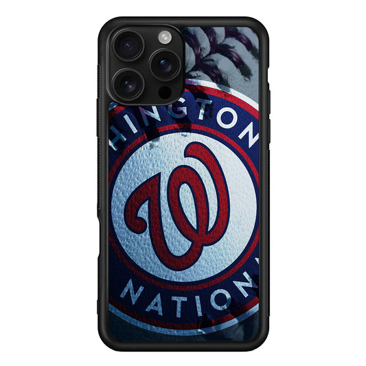 Washington Nationals Ball iPhone 16 Pro Case | Durable Protective Case for iPhone 16 Pro