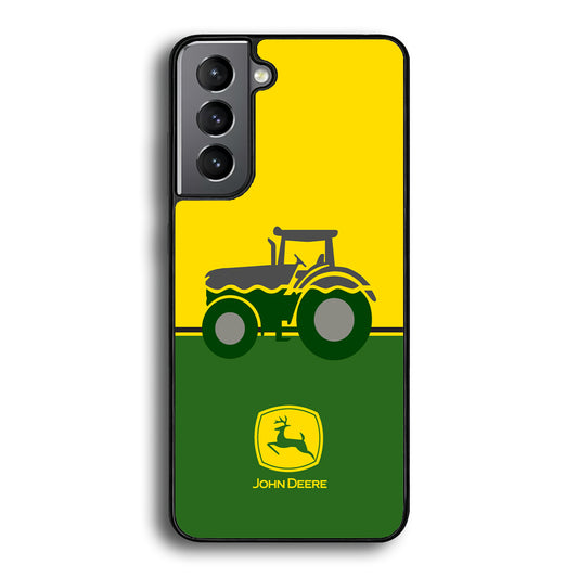 John Deere Yellow Sky Samsung Galaxy S21 Case | Slim Rubber Case for Samsung Galaxy S21