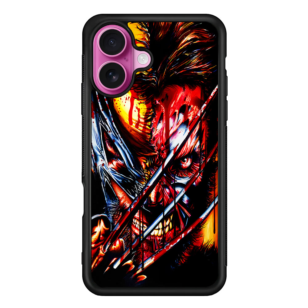 Wolverine Transformation Comic iPhone 17 Case | Slim Protective Rubber Phone Cover