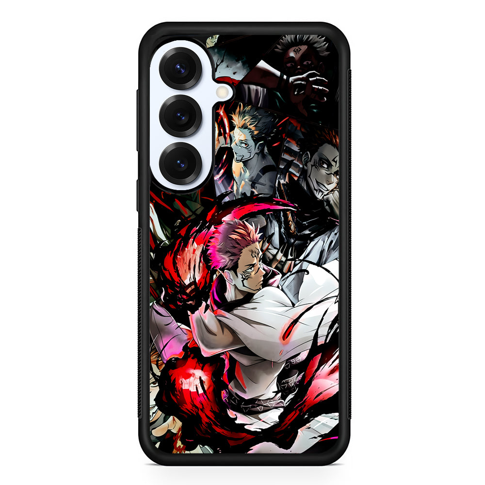 Sukuna Jujutsu Kaisen Cool Art Samsung Galaxy S25 Plus Case | Slim Rubber Cover for Samsung Galaxy S25 Plus