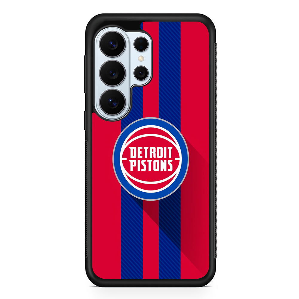 Detroit Pistons Logo Samsung Galaxy S26 Ultra Case | Protective Phone Cover