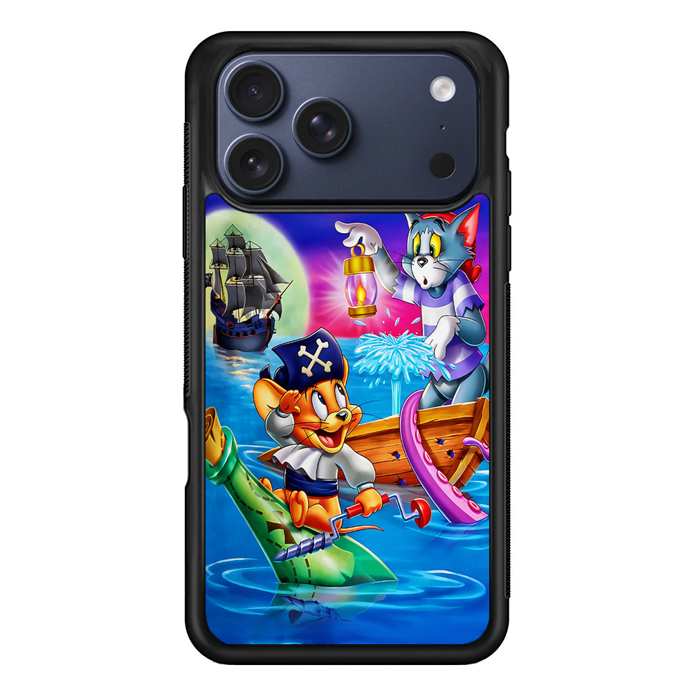 Tom and Jerry Pirates iPhone 17 Pro Max Case | Slim Protective Cover for iPhone 17 Pro Max