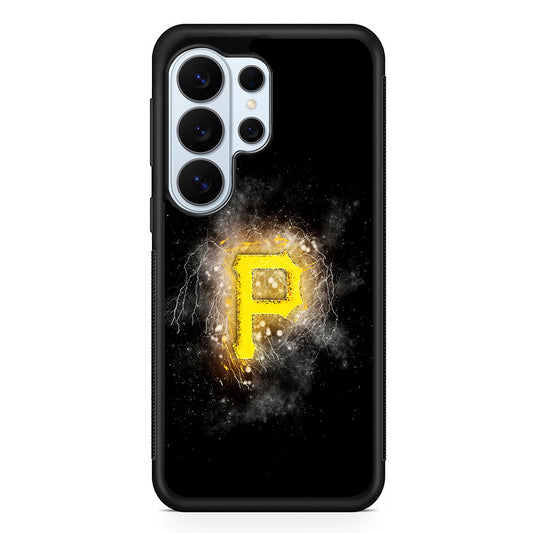 Pittsburgh Pirates Abstract Samsung Galaxy S26 Ultra Case | Protective Phone Cover