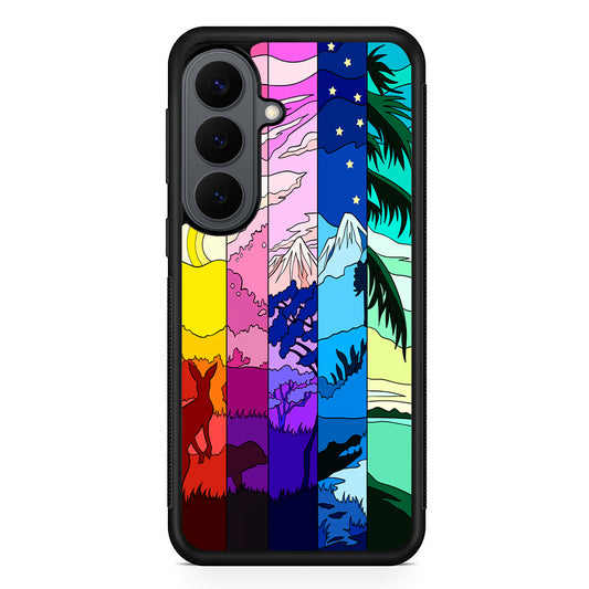 Season Difference Spectrum Samsung Galaxy S26 Plus Case | Slim Rubber Case for Samsung Galaxy S26 Plus