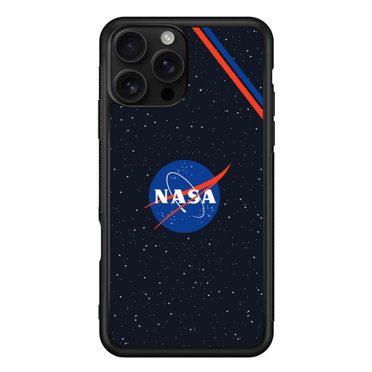 Nasa White Star Spot iPhone 16 Pro Case - Stylish Protective Cover for iPhone 16 Pro