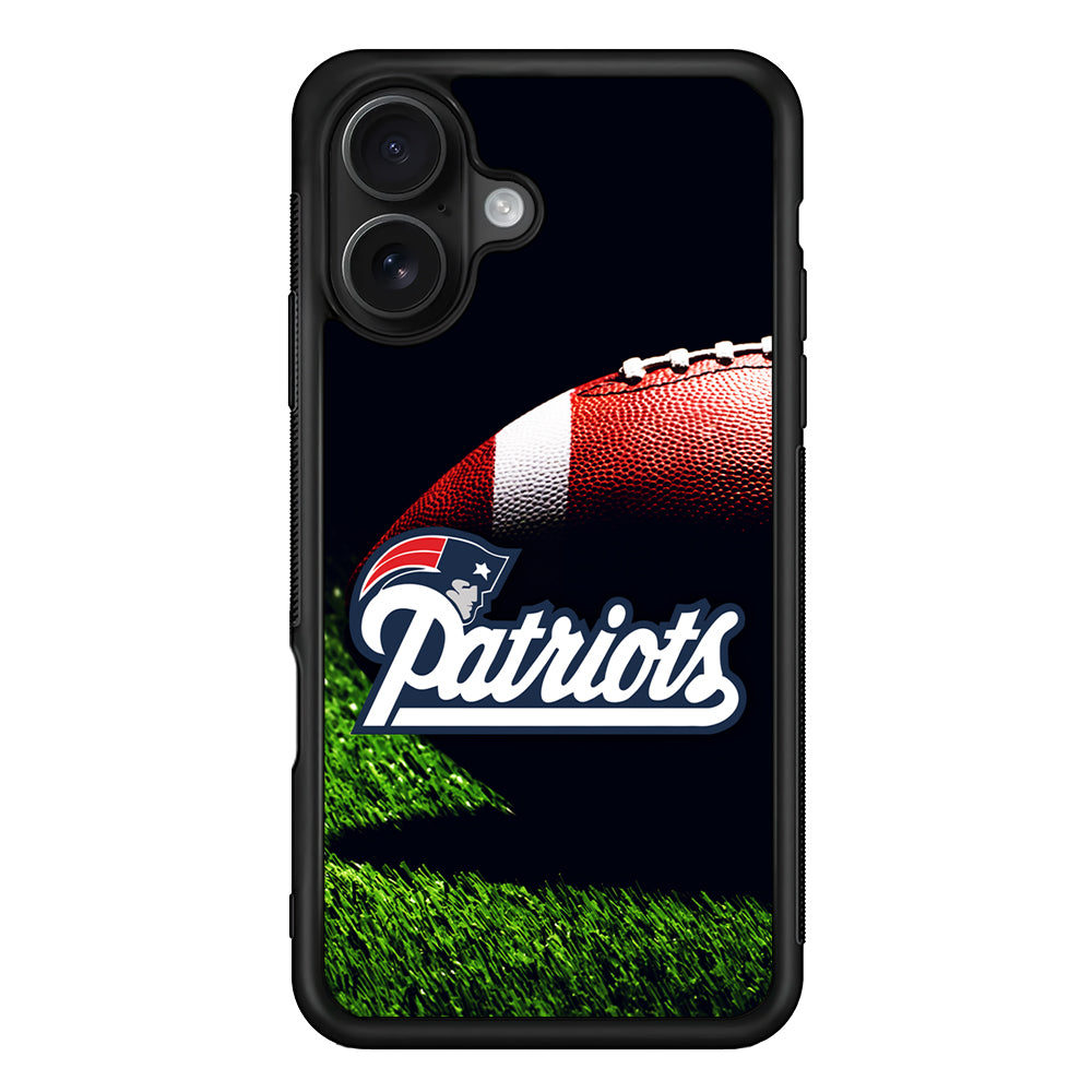 New England Patriots Ball iPhone 16 Case - Oxvistore