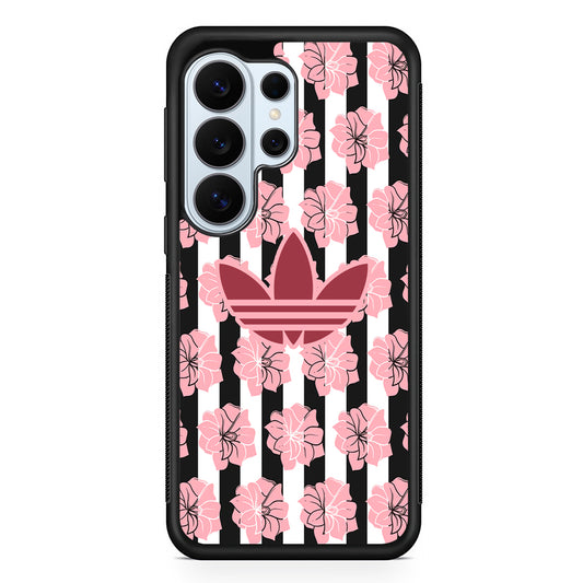 Adidas Pink Flowers Samsung Galaxy S26 Ultra Case | Protective Phone Cover