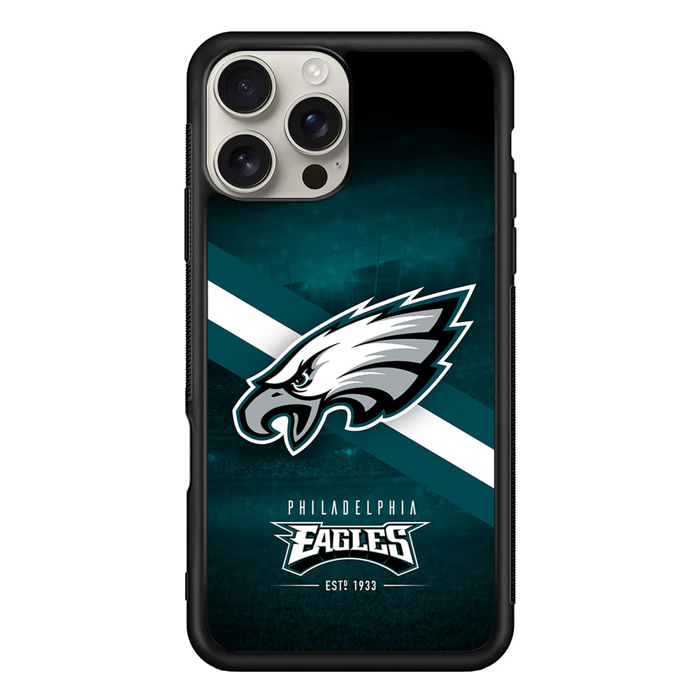 Philadelphia Eagles Logo iPhone 16 Pro Max Case | Stylish Protective Case for iPhone 16 Pro Max