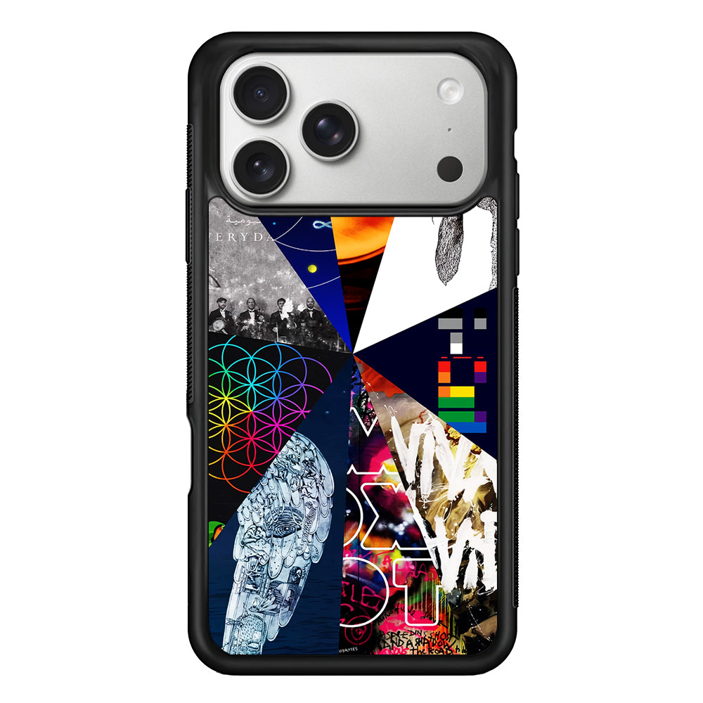 Coldplay Album Cover Art iPhone 17 Pro Case | Slim Rubber Case for iPhone 17 Pro