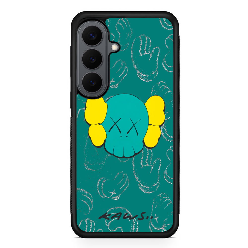 Kaws Face Tosca Touch Samsung Galaxy S26 Plus Case | Slim Rubber Case for Samsung Galaxy S26 Plus