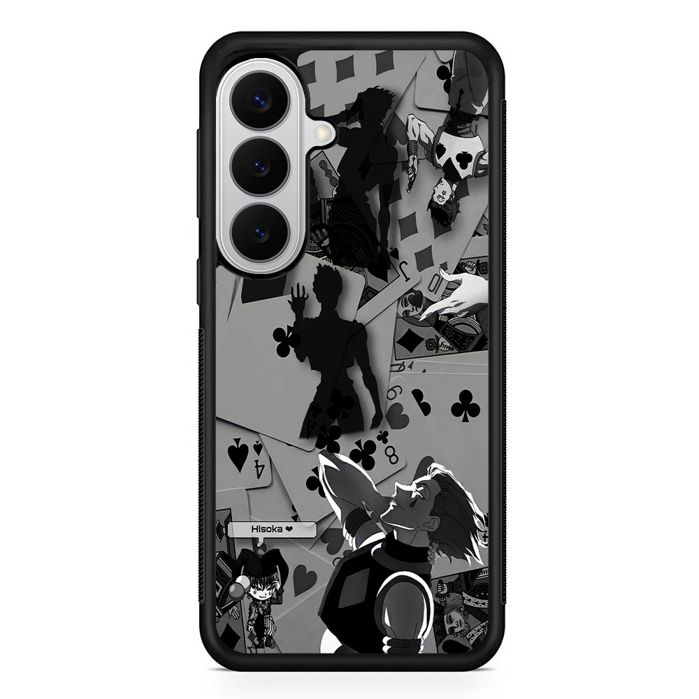 Hisoka Hunter x Hunter Playing Card Samsung Galaxy S26 Case | Protective Rubber Cover