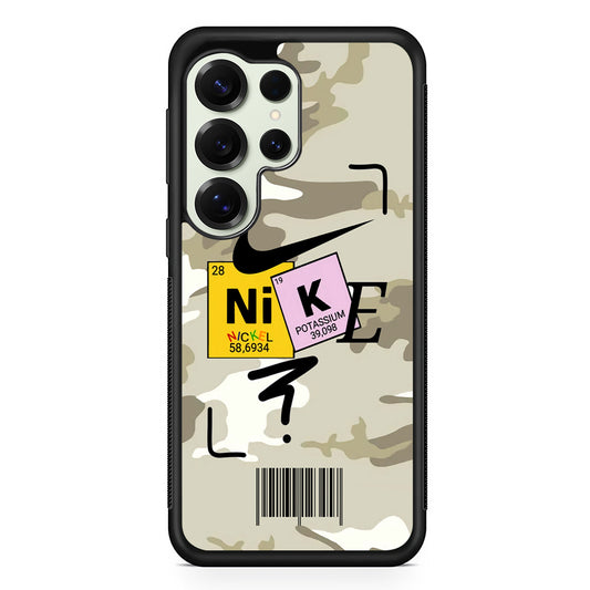 Nike Chemical Formula Samsung Galaxy S25 Ultra Case | Durable Rubber Case for Samsung Galaxy S25 Ultra