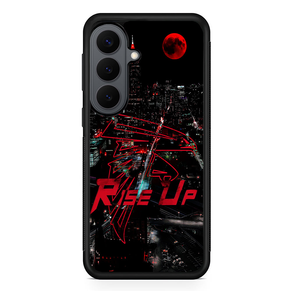 Atlanta Falcons Rise Up Samsung Galaxy S26 Plus Case | Slim Rubber Case for Samsung Galaxy S26 Plus
