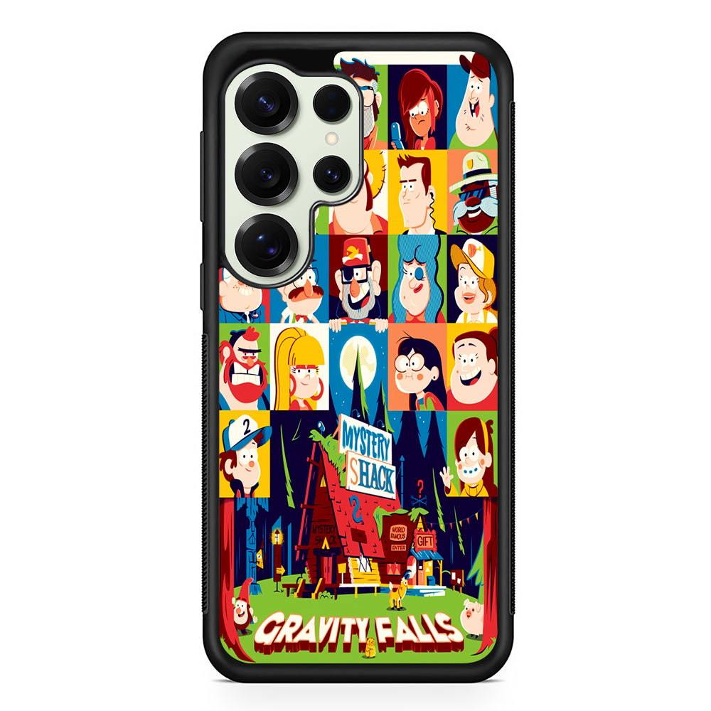 The Mystery Shack Gravity Falls Samsung Galaxy S25 Ultra Case | Durable Rubber Case for Samsung Galaxy S25 Ultra