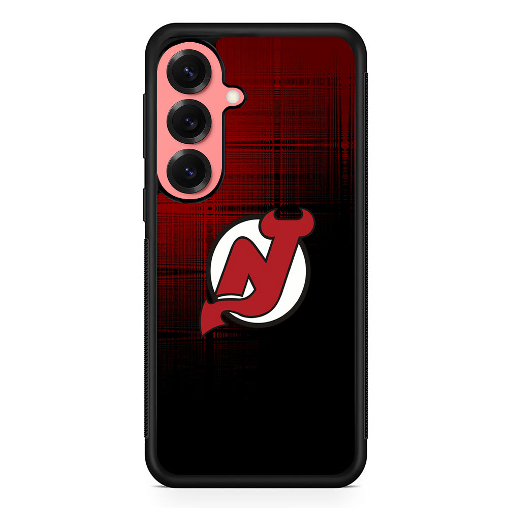 New Jersey Devils Logo Samsung Galaxy S25 Case | Protective Case for Samsung Galaxy S25