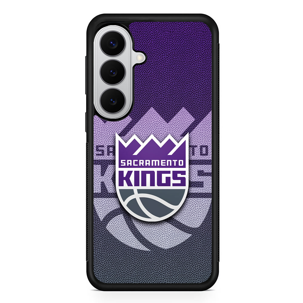 Sacramento Kings Pattern Samsung Galaxy S26 Case | Protective Rubber Cover