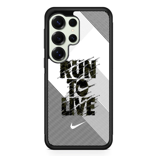 Nike Live Must Run Samsung Galaxy S25 Ultra Case | Durable Rubber Case for Samsung Galaxy S25 Ultra
