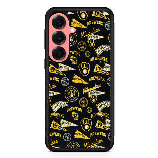 Milwaukee Brewers Vintage Samsung Galaxy S25 Case | Protective Case for Samsung Galaxy S25