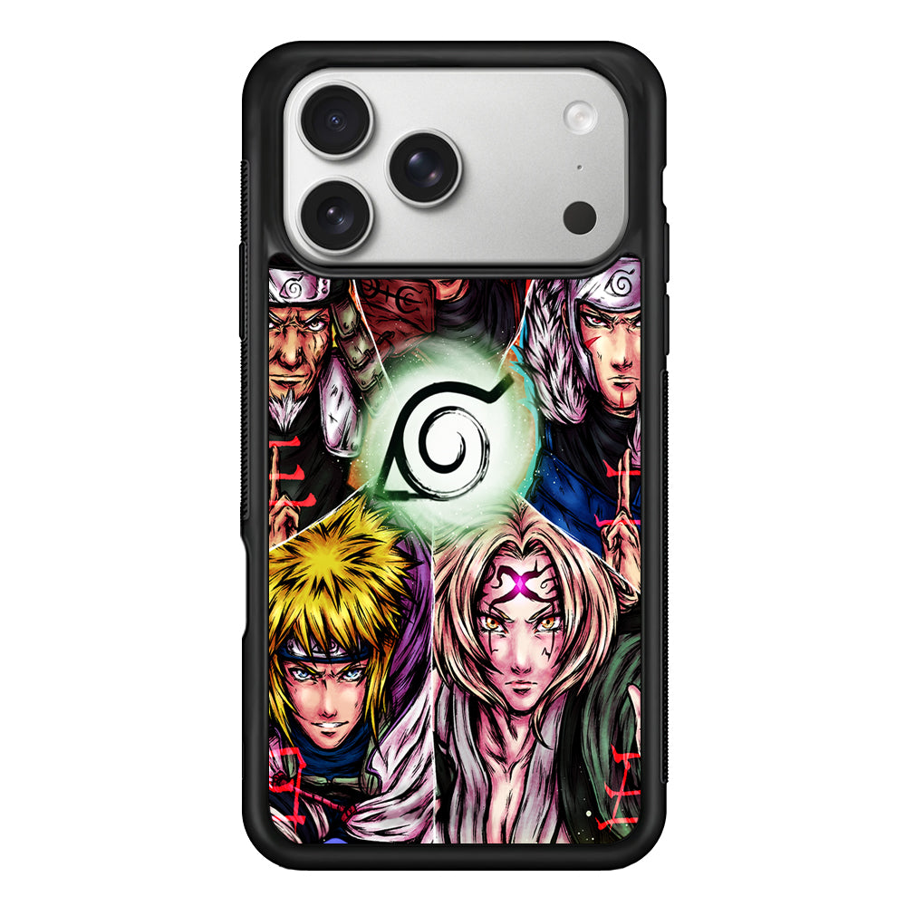 The 5 Hokage Art iPhone 17 Pro Case | Slim Rubber Case for iPhone 17 Pro